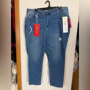 Women's Classic Blue Skinny Jeans